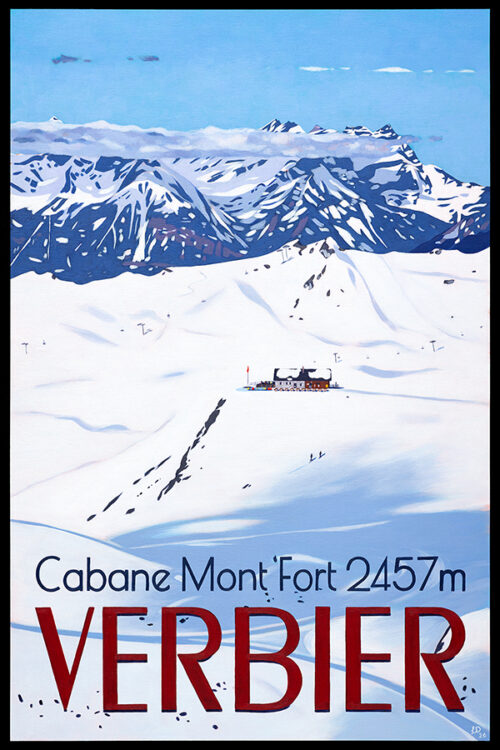 Cabane Mont Fort, Verbier